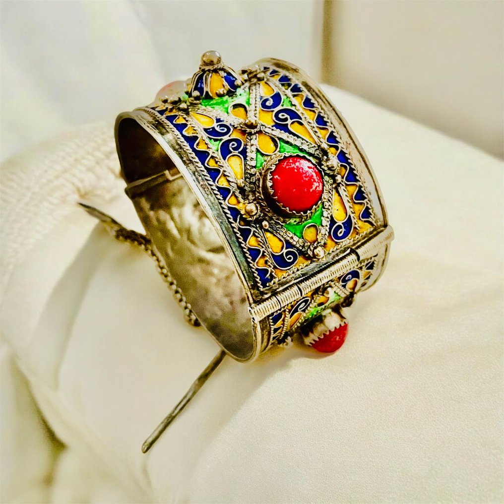 贝尔贝尔手镯 - 銀 - 摩洛哥 - 20世紀 #2.1