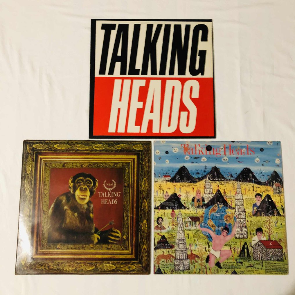 Talking Heads - 3 x LPs - True Stories + Naked+ Little Creatures - Album LP (più oggetti) - 1978 #1.0
