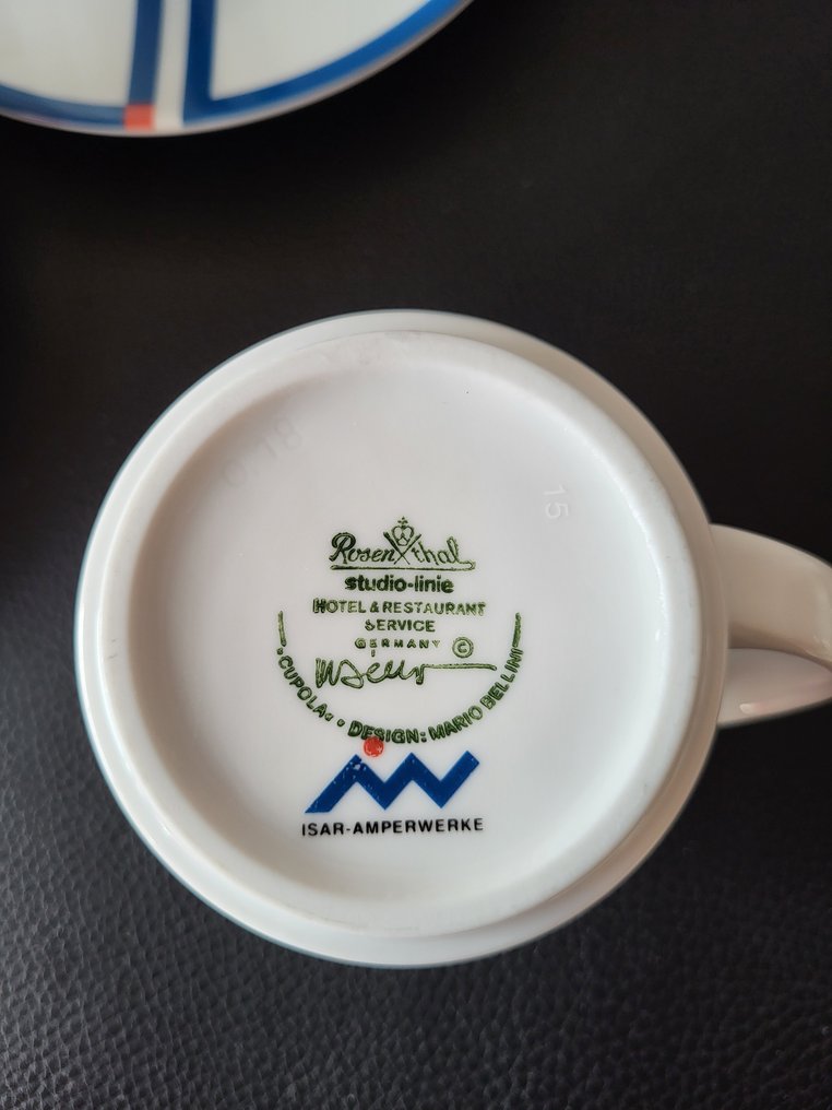 Rosenthal - Service de table (17) - Porcelaine à la cendre d'os - édition limitée #1.0