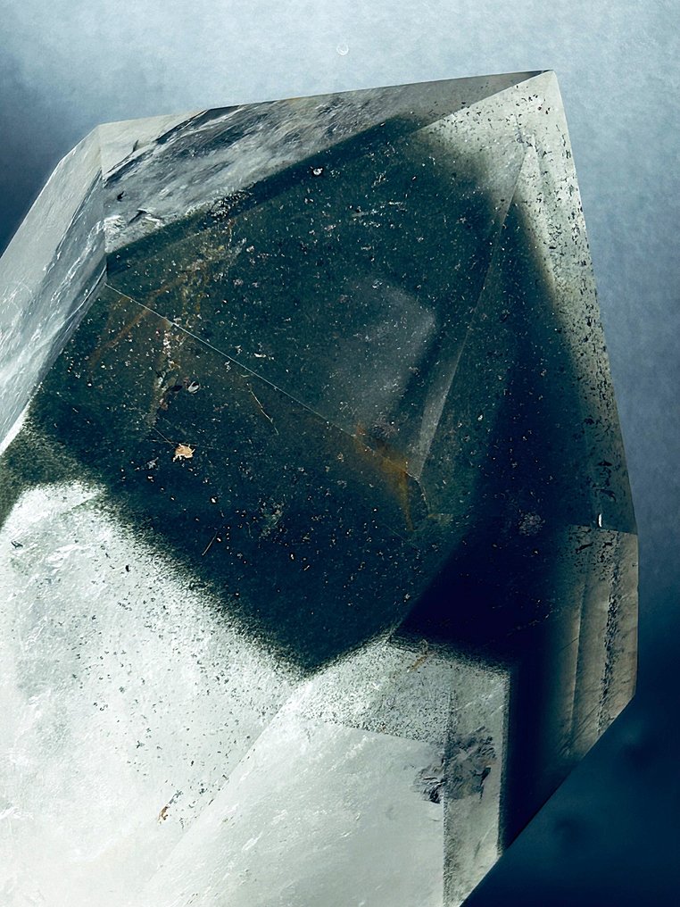 Sjælden brasiliansk havekvarts Ekstra Stor Phantom Krystal - Højde: 255 mm - Bredde: 140 mm- 5828 g - (1) #3.2