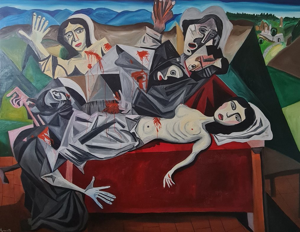 Miguel Augusto Brito - A morte de D. Inês de Castro XXL — No Reserve #2.1