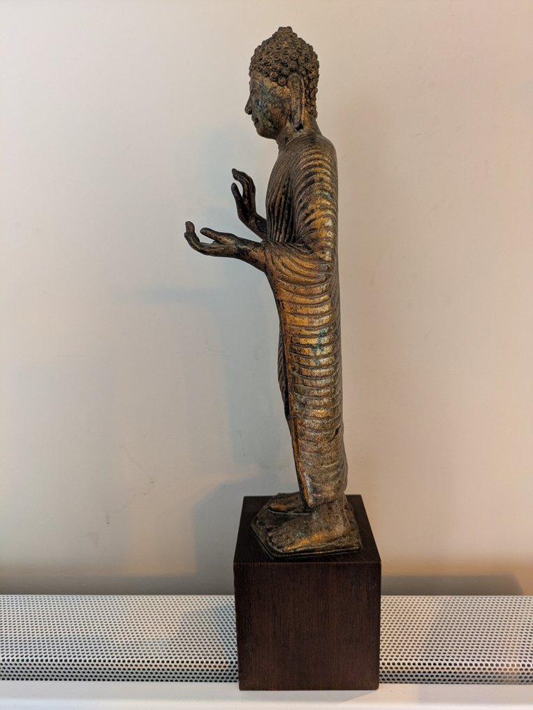 Βούδας σταθερό mudra χειρονομία - Μπρούντζος - Ινδονησία - Late 20th century #2.1