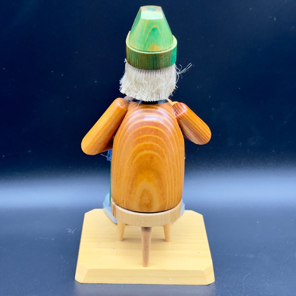 Christian Ulbricht - Julefigurpynt (3) - Tre - Røkelsesmann Erzgebirge #2.1