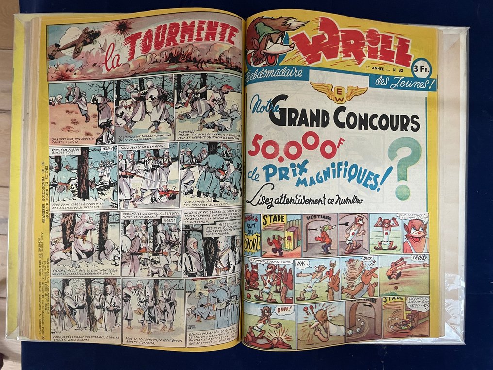 Wrill (magazine) - Reliure N°2 - 1 Album - Πρώτη έκδοση - 1945/1946 #3.2