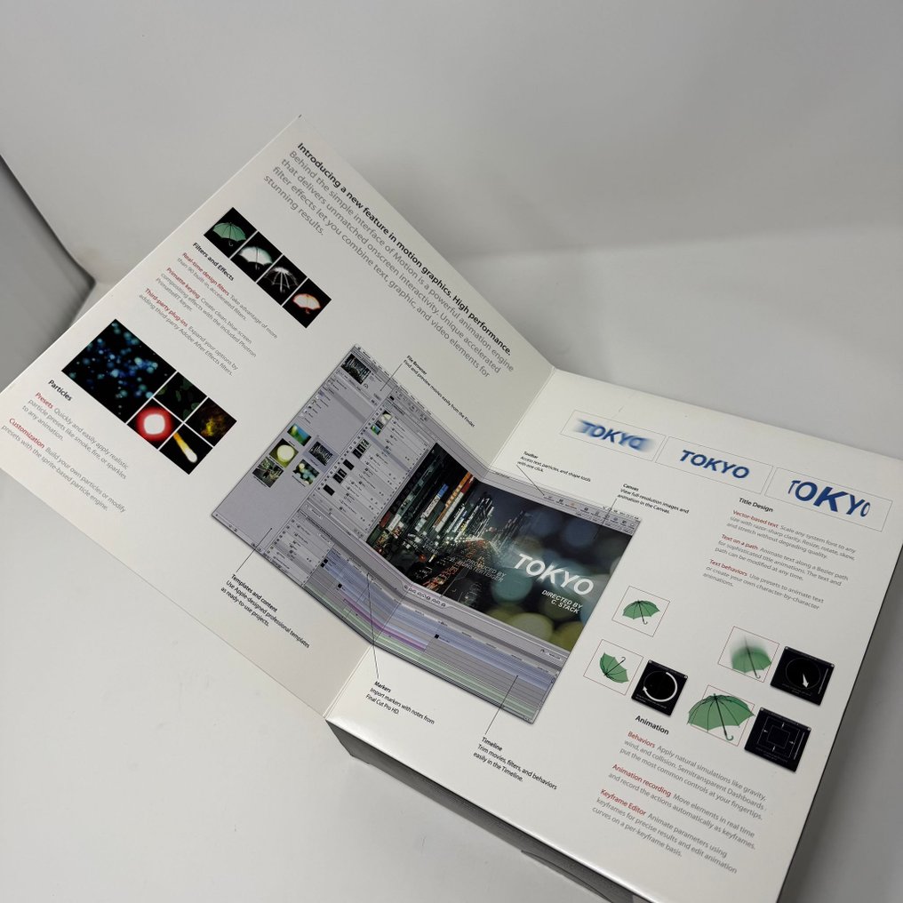 Apple Rare Motion Real-Time Motion Graphics Design 1.0 - M9484Z/A - Tietokoneohjelmisto - Σφραγισμένο στην αρχική του συσκευασία #2.1