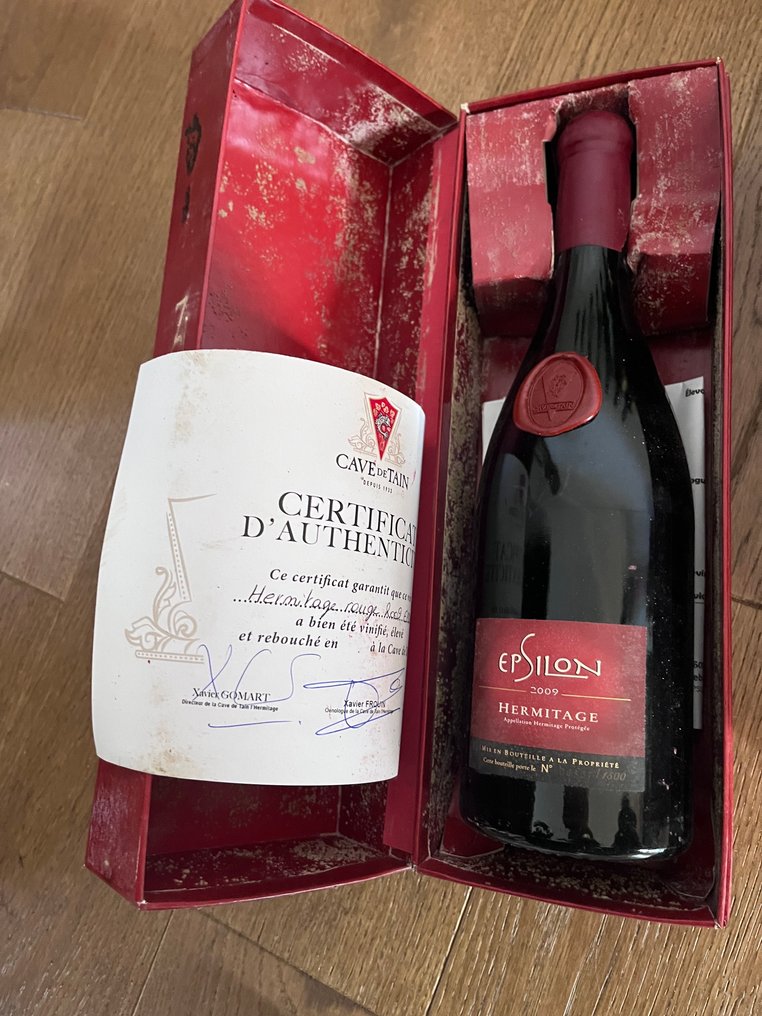 2009 & 2011 Cave de Tain, Epsilon Hermitage - Hermitage - 2 Bottles (0.75L) #3.2