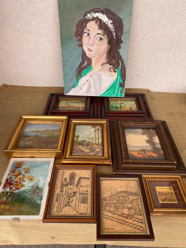 Συλλογή επώνυμων εμπορευμάτων - λίγα μικρά πίνακες #1.0