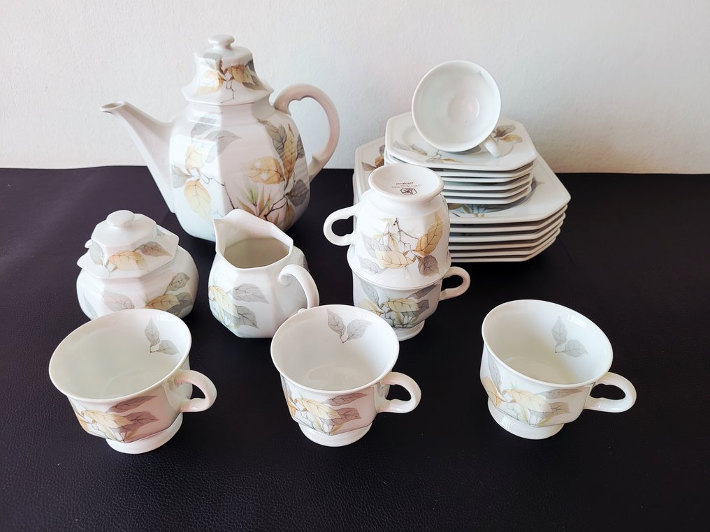 Gallo - Coffee set for 6 (21) - Bone china - Villeroy Boch-Gallo #3.2