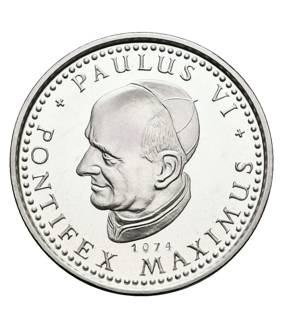 Vatican. Silver medal Silbermedaille 1970 Paul VI. Weltfriedenstag PP- 19,92g (.999)  (No reserve price) #1.0