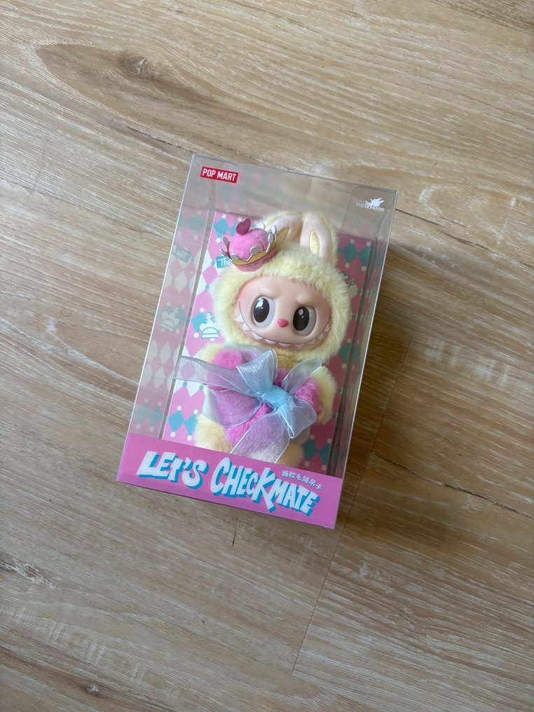 Pop Mart  - Κούκλα Labubu The Monsters Let's Checkmate Series Vinyl Plush Hanging Card - 2020+ - Κίνα #1.0