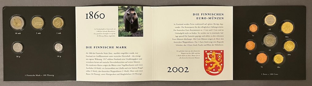 Europa. Series 1 Cent - 2 Euro 2002/2008 (15 series) (Ohne Mindestpreis) #4.3