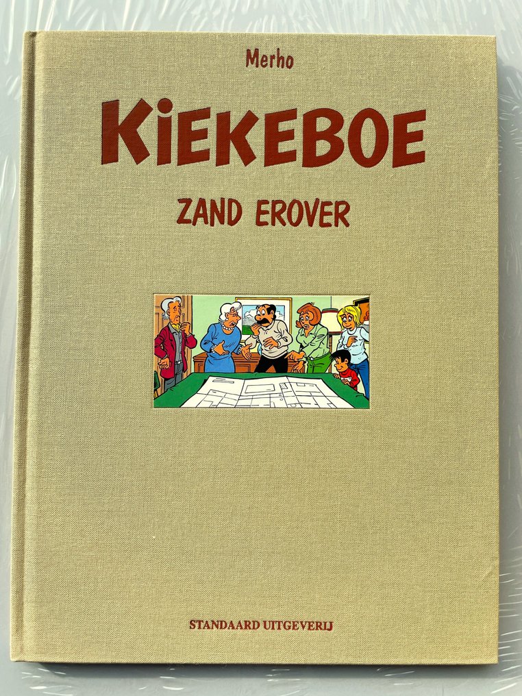 Kiekeboe - Zand erover - luxe HC met plattegrond en baksteen samen in een doos - 1 Album - Rajoitettu ja numeroitu painos - 1996 #1.0