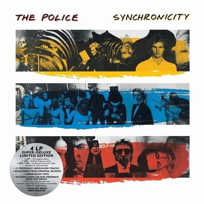 The Police - Synchronicity - 4 x LPs - Deluxe limited edition . - Différents titres - Coffret LP - Vinyle noir 140GM - 2024 #1.0
