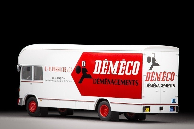 Hachette 1:43 - Model ciężarówki (14) - Berliet GBK75 1967 Déméco Déménagements - Limitowane i wyprzedane #1.0