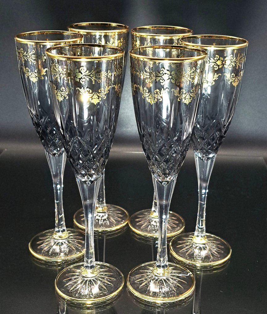 Artemisia - Drinking set (6) - I Merletti - Crystal #4.3