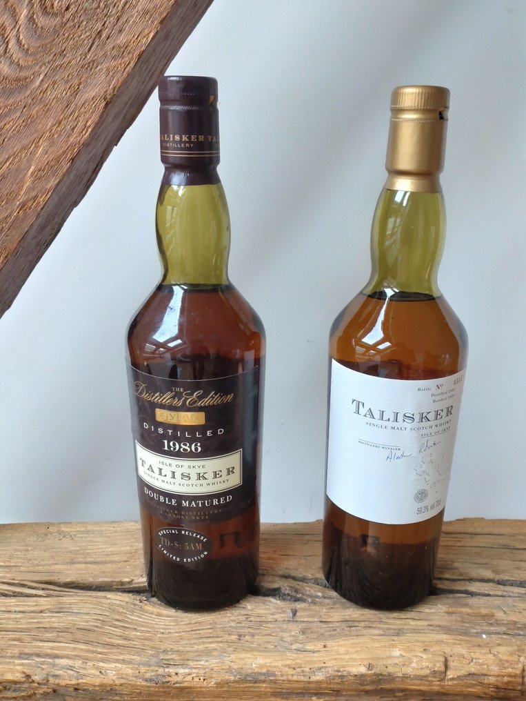Talisker 1986 The Distillers Edition & 1989 Friends of Classic Malts - 70cl - 2 bottles #1.0