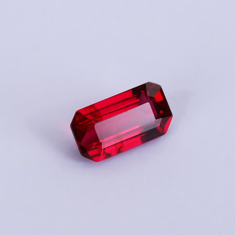 Senza prezzo di riserva - 1 pcs Rosso Rubino - 0.47 ct - International Gemological Institute (IGI) - Rubino non riscaldato e non trattato #1.0