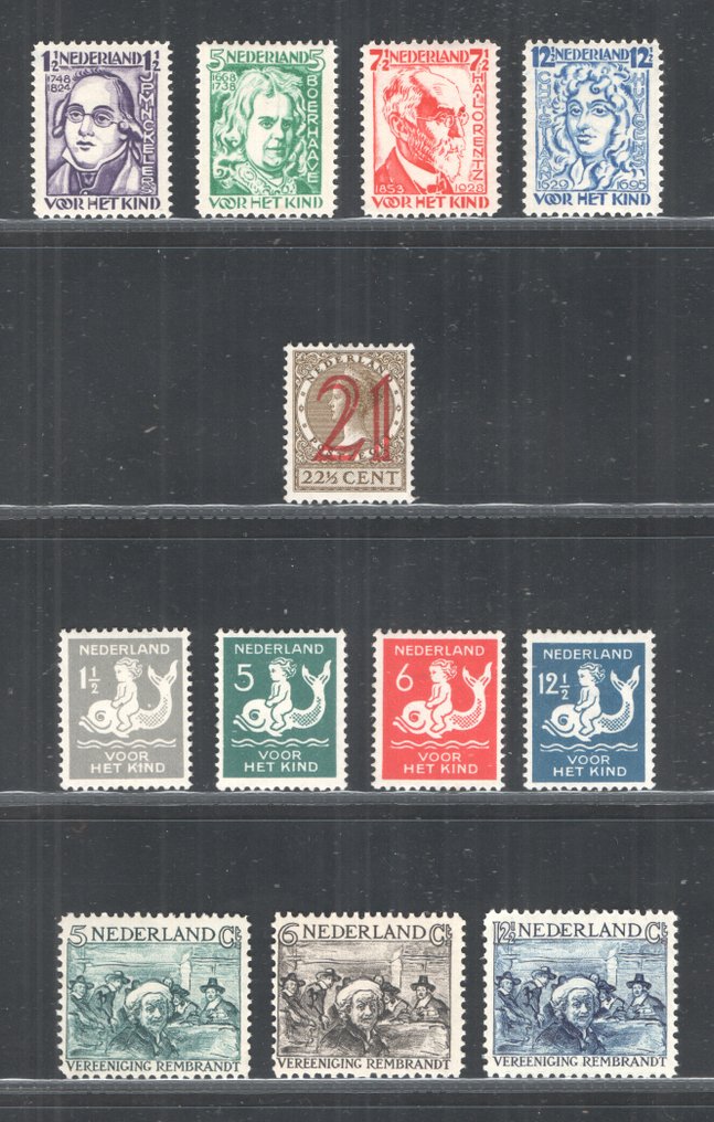 Olanda 1925/1930 - Selecție de timbre între NVPH 166/231 #1.0
