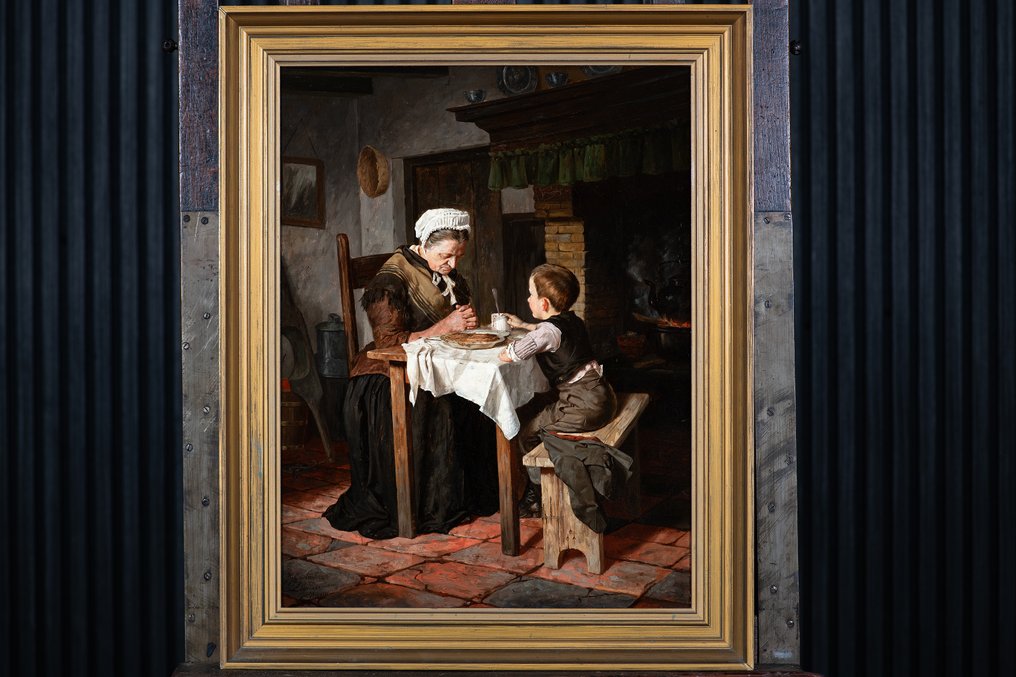 Johan Georg Gerstenhauer Zimmerman (1858-1931) - Als Oma Niet Kijkt (NO RESERVE) #2.1