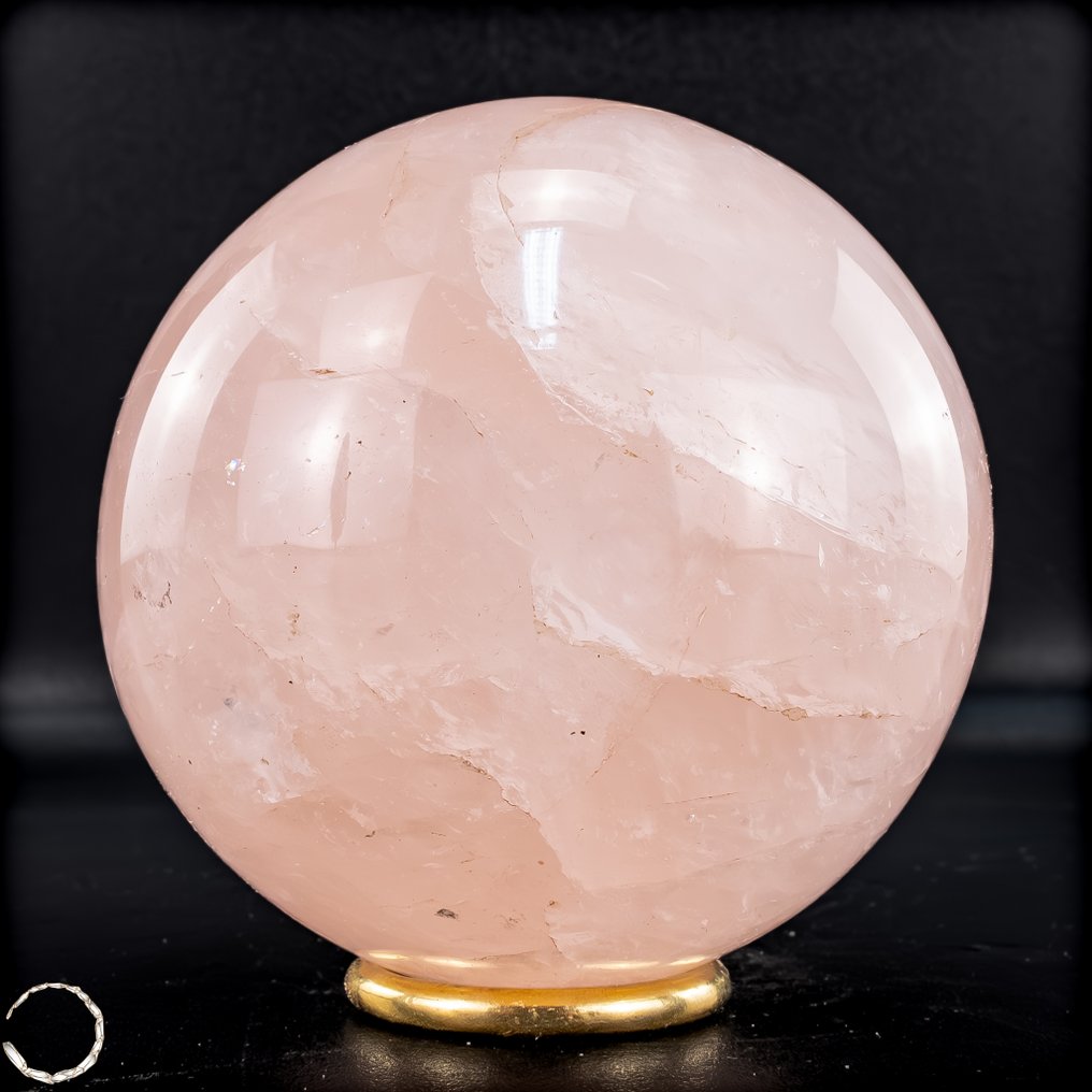 Φυσική σφαίρα ροζ quartz από τη Βραζιλία- 1289.88 g #2.1