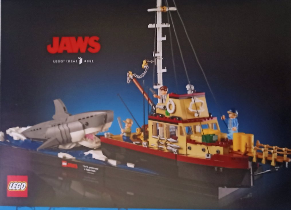 Lego Set - 21350 - Ideas (CUUSOO) - Jaws #1.0