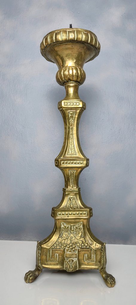 Candeliere Supporto speciale in rame per luci - 48 cm - Rame #1.0