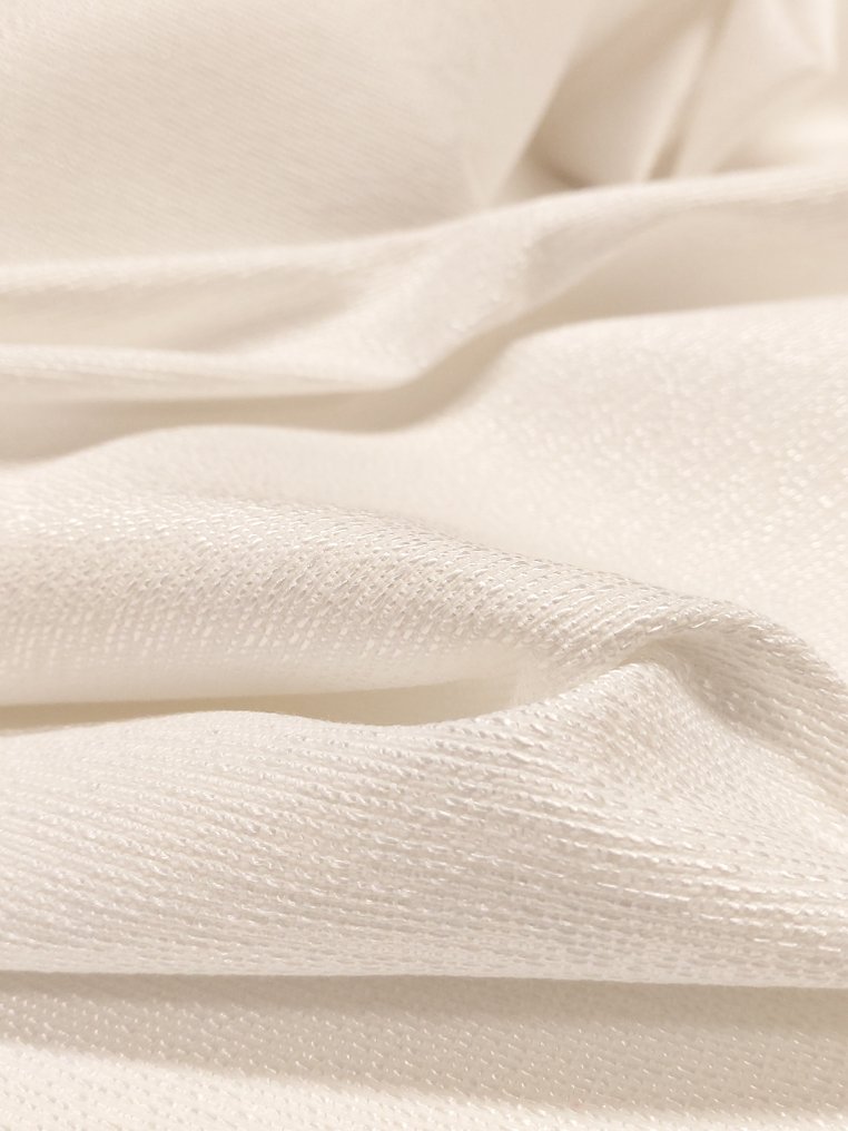 Purezza e luce: il tessuto Fendi Casa Miseno Bianco per progetti esclusivi - Upholstery fabric - 525 cm - 140 cm #2.1