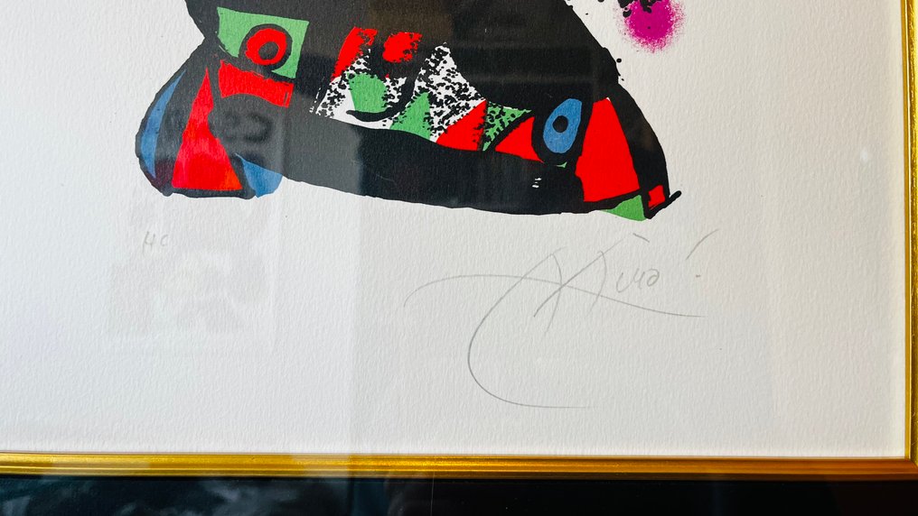 Joan Miro (1893-1983) - Le petit escogriffe (Mourlot 1174), 1978 #3.2