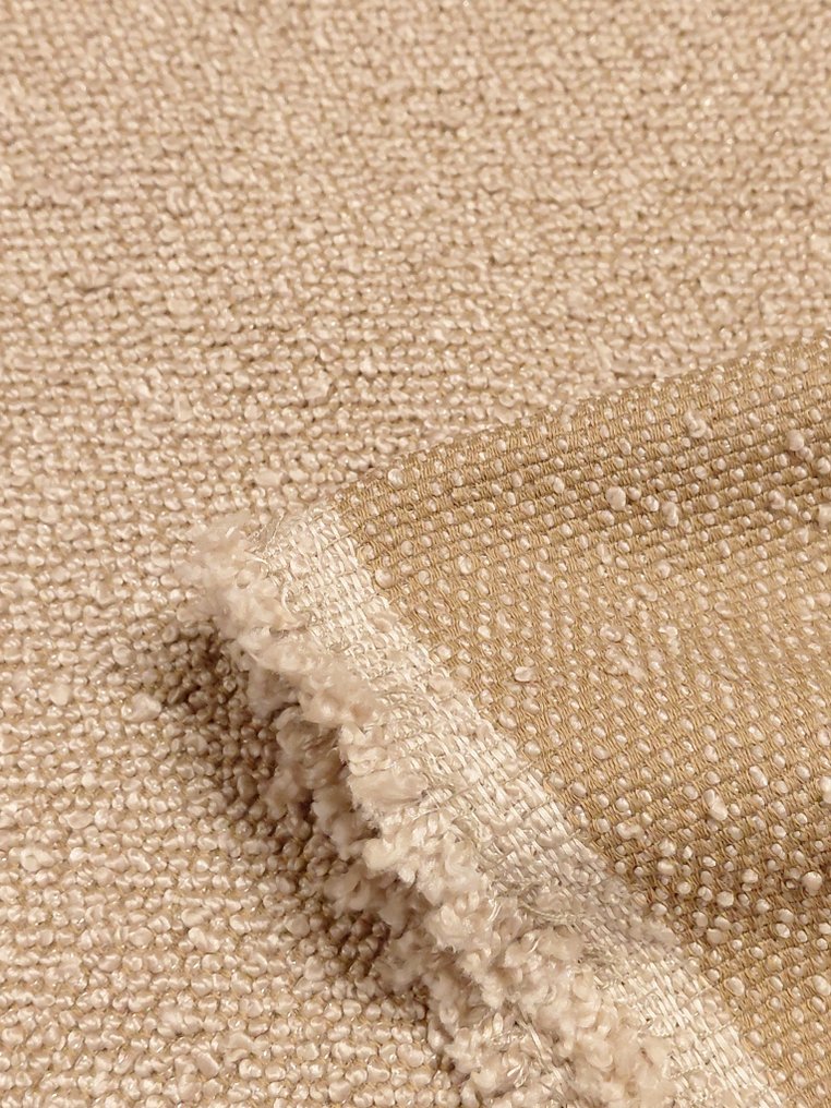 Tessuto d’arredo Dedar – Bouclé sabbia con texture ricca e luminosa - Tessuto per tappezzeria - 460 cm - 140 cm #4.3