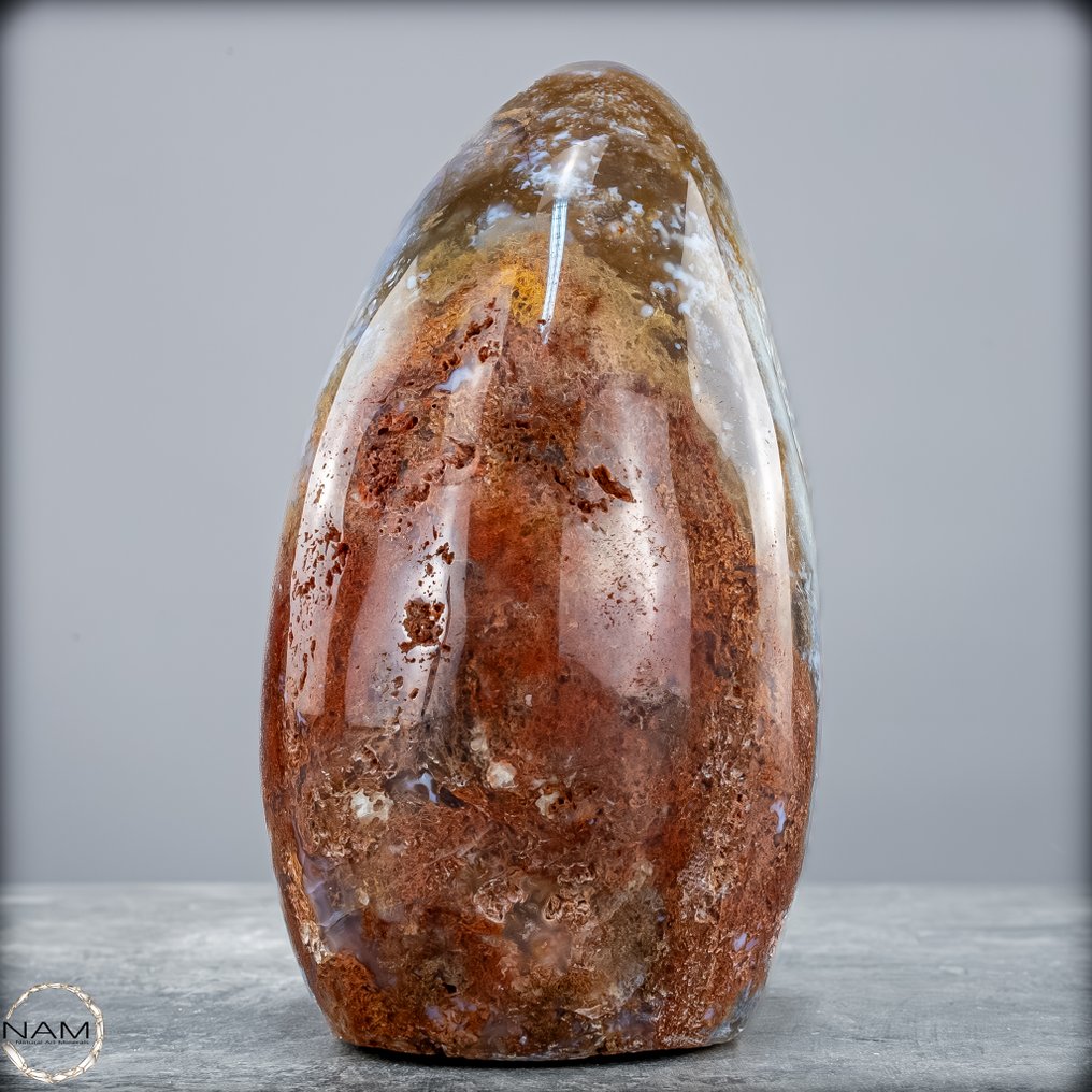 Σπάνιο φυσικό μάργαρο-αγκάτη Ελεύθερη μορφή- 1612.16 g #4.3