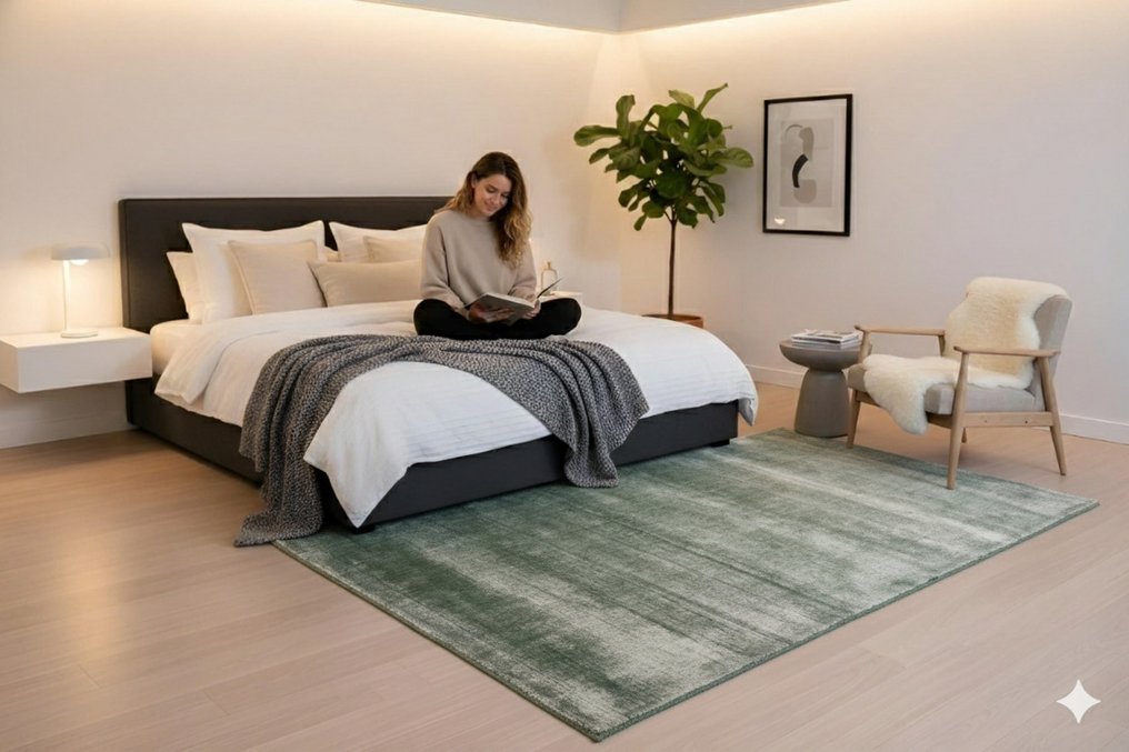 Luxe turquoise Gabbeh - Vloerkleed - 152 cm - 92 cm - onbenut en zeer zacht #1.0