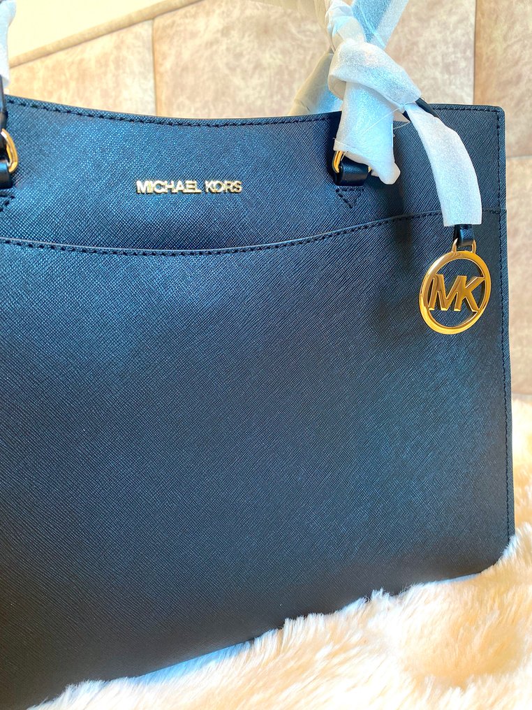 Michael Kors Collection - Jet Set Travel Black LG Tote - Handbag #1.0