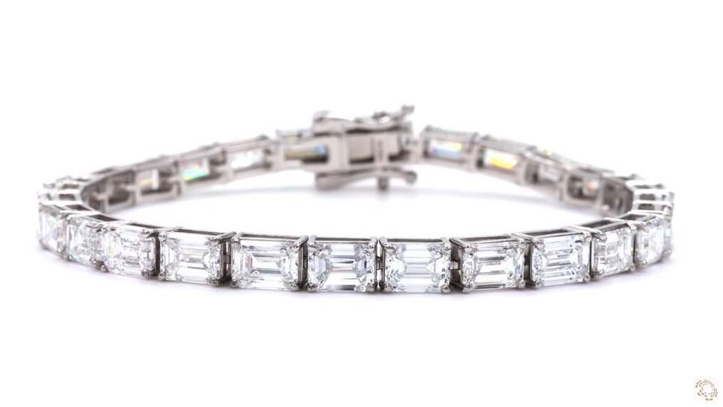 Pulsera Platino - 11.61ct. tw. Diamante (Lab-grown) #1.0