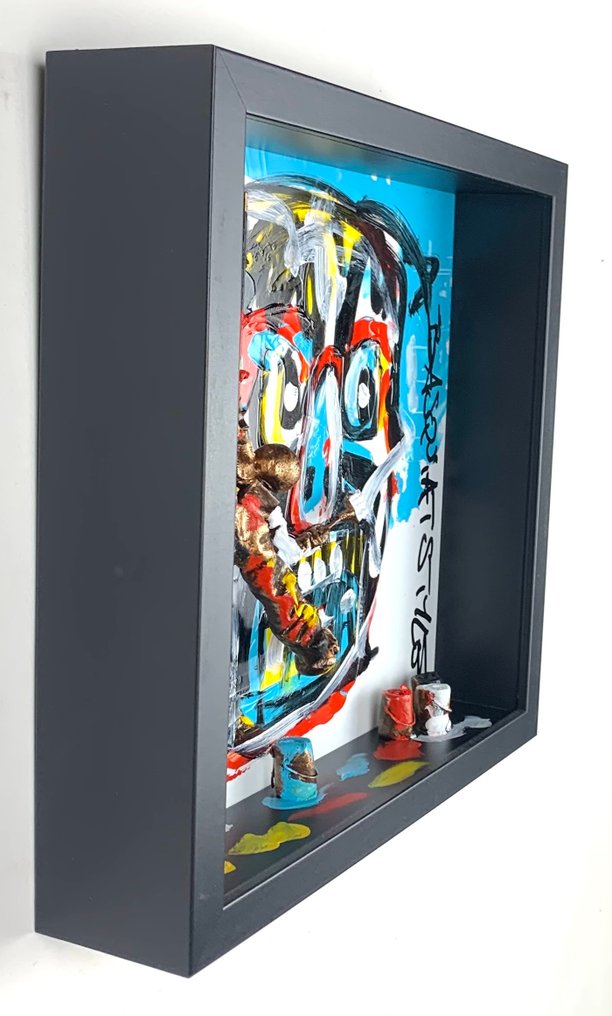 Bernard Saint-Maxent - Blue Basquiat #1.0