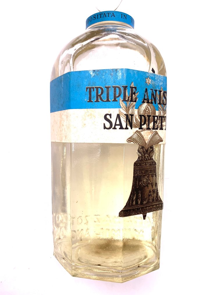 San Pietro - Triple Antisette - b. anii `50, anii `60 - 75 cl, 1.0 Litru, 50 cl - 4 sticle #3.2