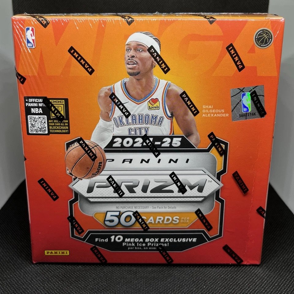 2024/25 Panini -  Prizm NBA Basketball Mega Box Factory Sealed - 1 Sealed box - Good (GD) #1.0