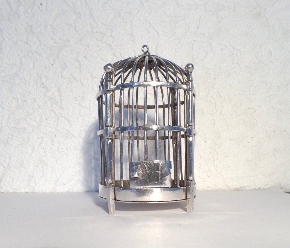  鸟笼 - .934 银 - 阿姆斯特丹18世纪 #1.0