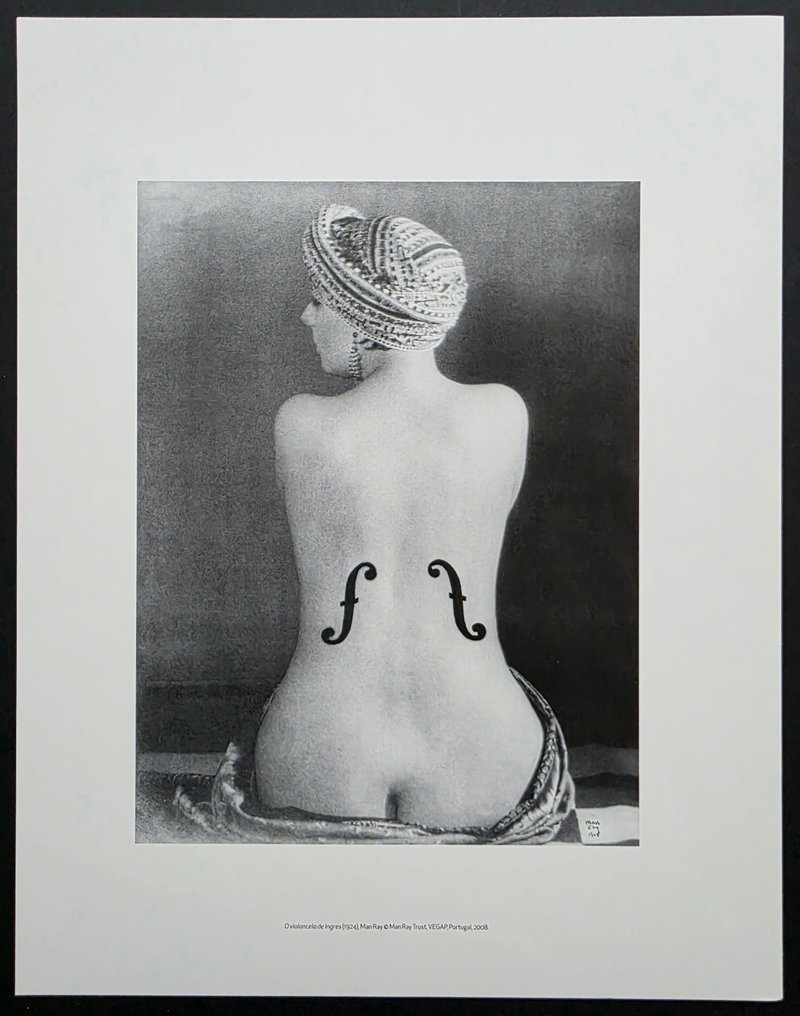 Man Ray (1890–1976) - Noire et Blanche, Violon d’Ingres, les Fleurs, le Baiser et Larmes. #1.0