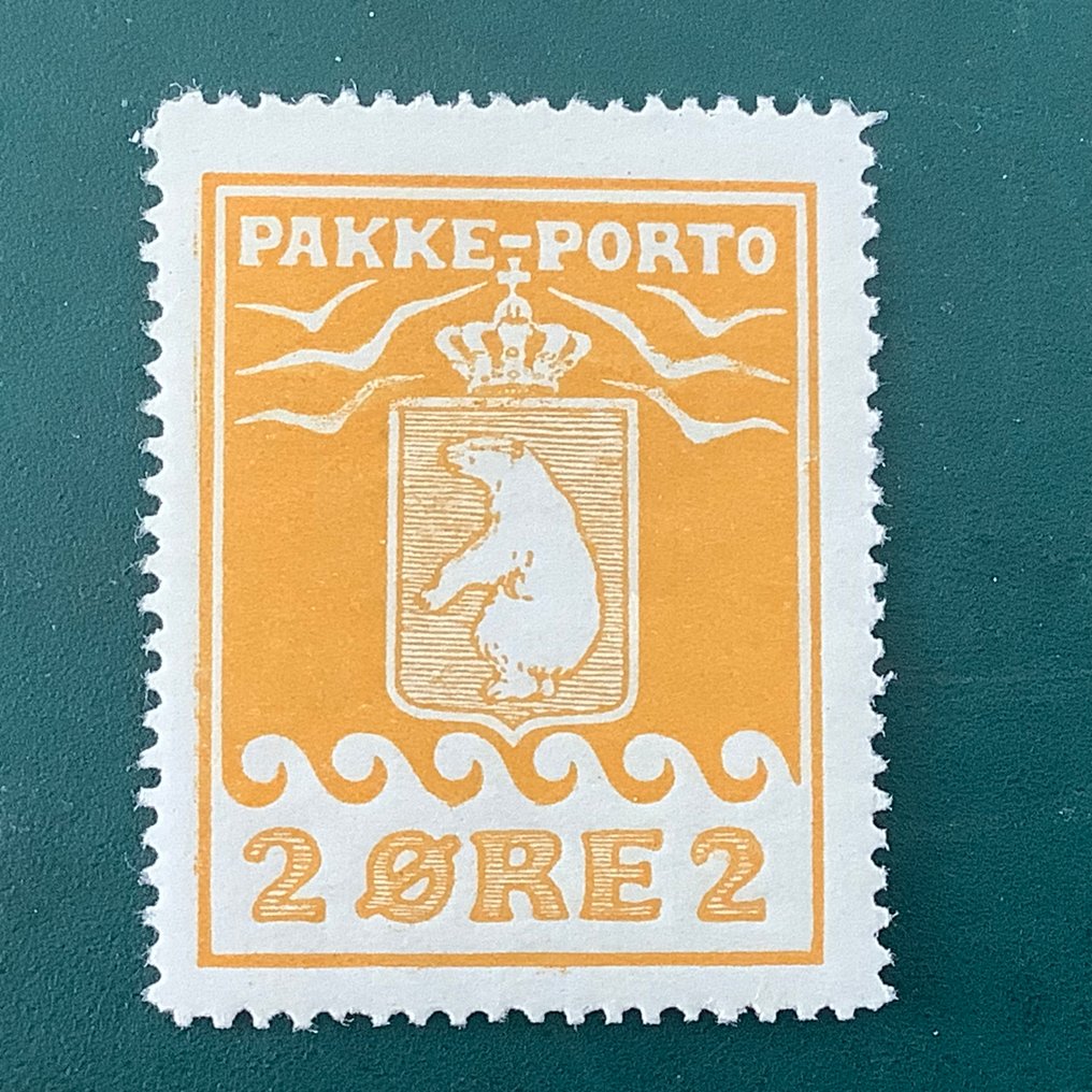 格陵蘭  - 包裹标志：2小时冰啤酒 - 已批准，Dr Debo BPP - Michel  5A / Facit P5 #1.0