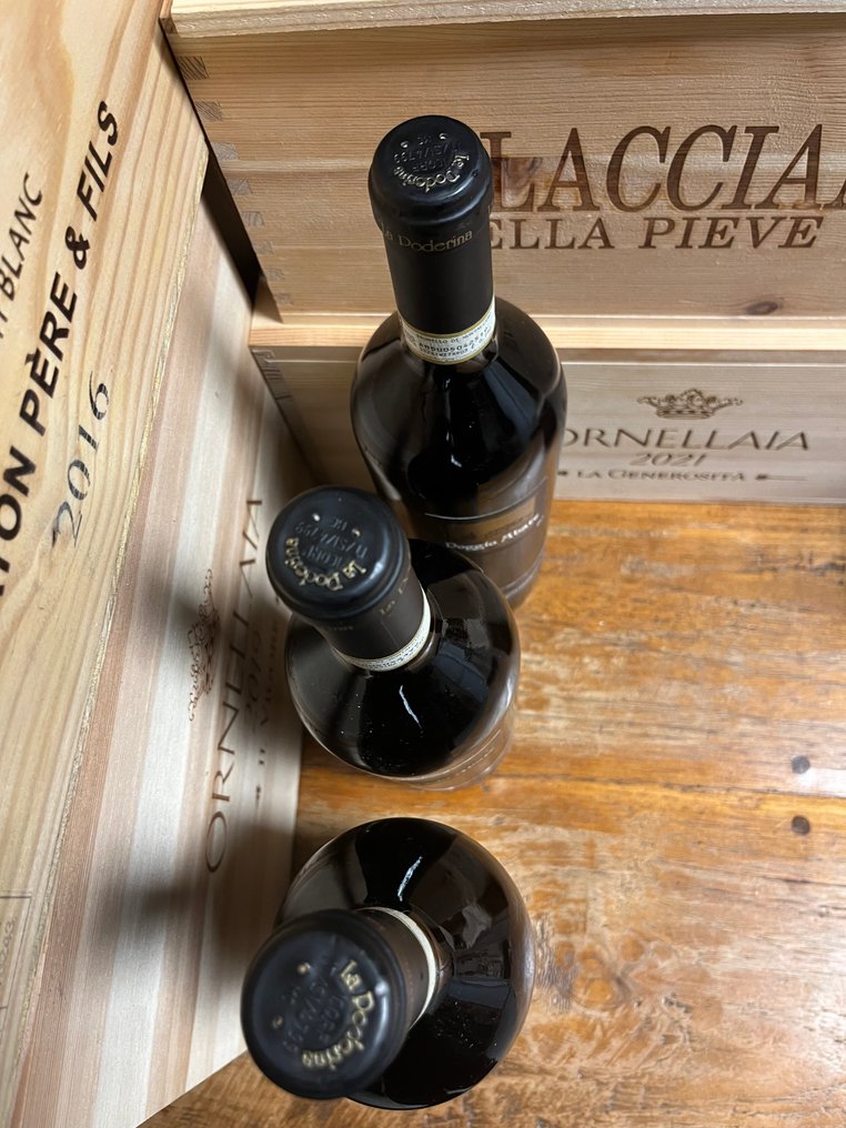 2013 La Poderina Poggio Abate - Μπρουνέλο ντι Μονταλσίνο Riserva - 3 Bottles (0.75L) #4.3