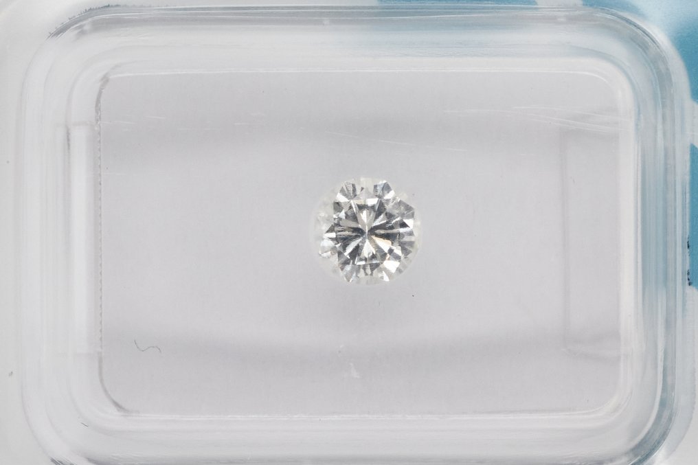 Fără preț de rezervă - 1 pcs Diamant (Natural) - 0.42 ct - Rotund - SI1 - IGI (Institutul gemologic internațional) #2.1