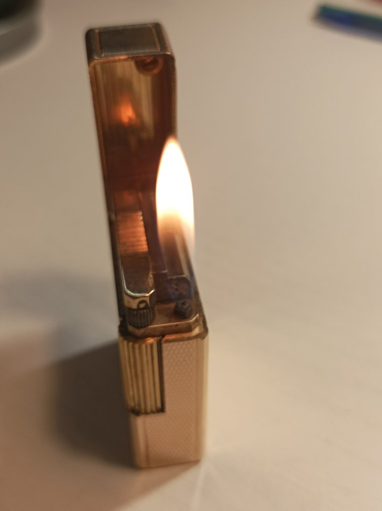 S.T. Dupont, ligne 1 - oro 24 Kt. 20 Mc - 打火机 - Gold-plated #1.0