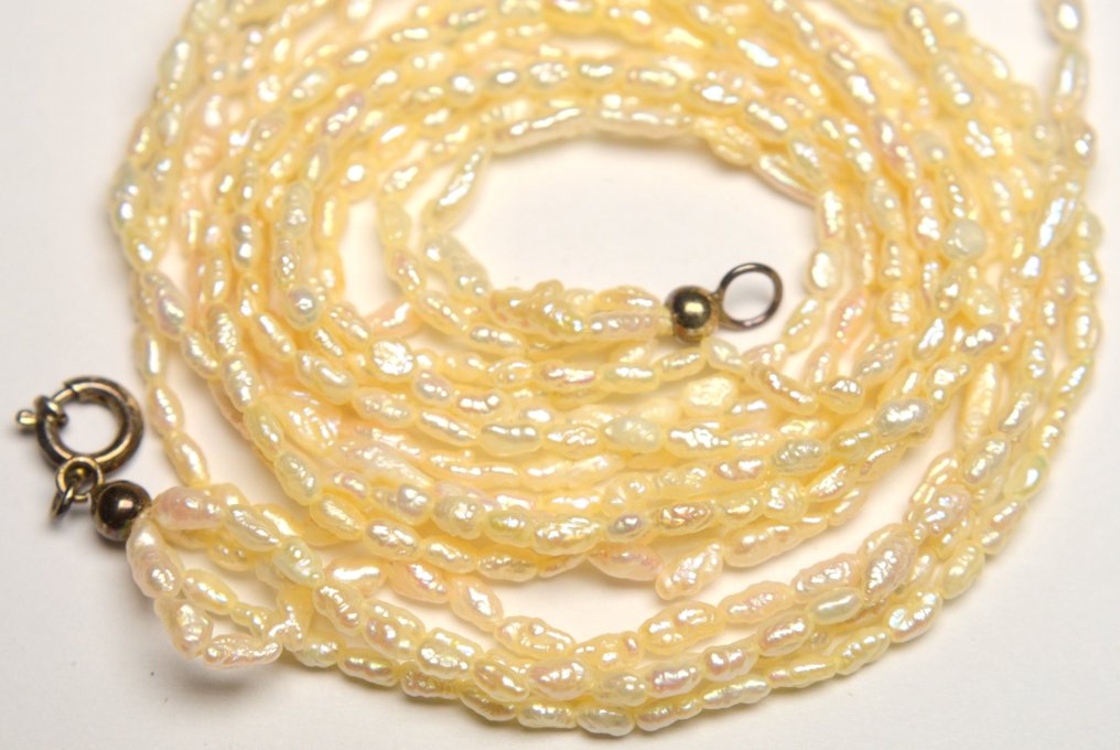 Μαργαριτάρι - Ασήμι 925 - Κολιέ - Μπαρόκ #3.2