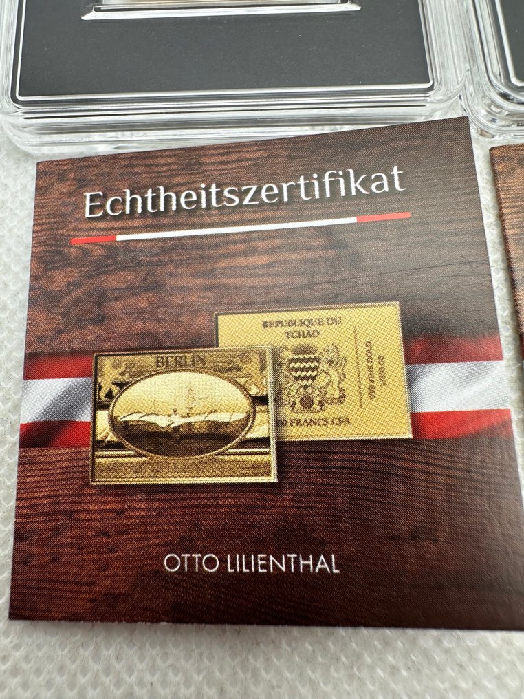 Τσαντ. 3000 Francs Alemania, oro  1/500 Oz (.999)  (χωρίς τιμή ασφαλείας) #1.0