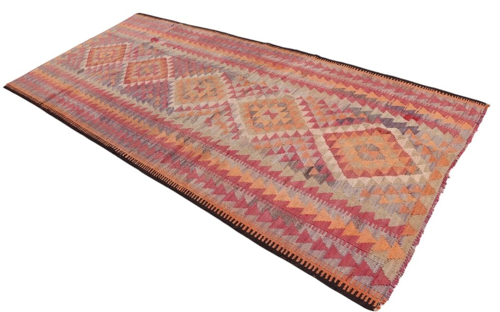 Kelim Modern Caucus Kilim - 复古的亚美尼亚艺术 - 凯利姆平织地毯 - 295 cm - 140 cm #2.1