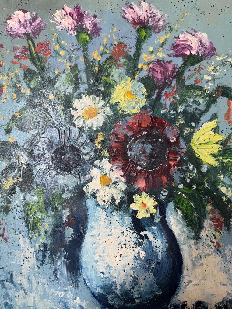 Cesarino Monti (1916-1979) - Composizione floreale #2.1