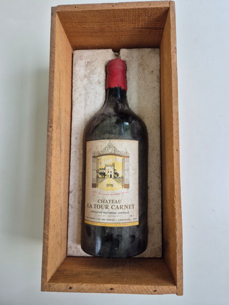 1970 Chateau La Tour Carnet - Haut-Médoc Grand Cru Classé - 1 Double Magnum/Jeroboam (3.0L) #3.2