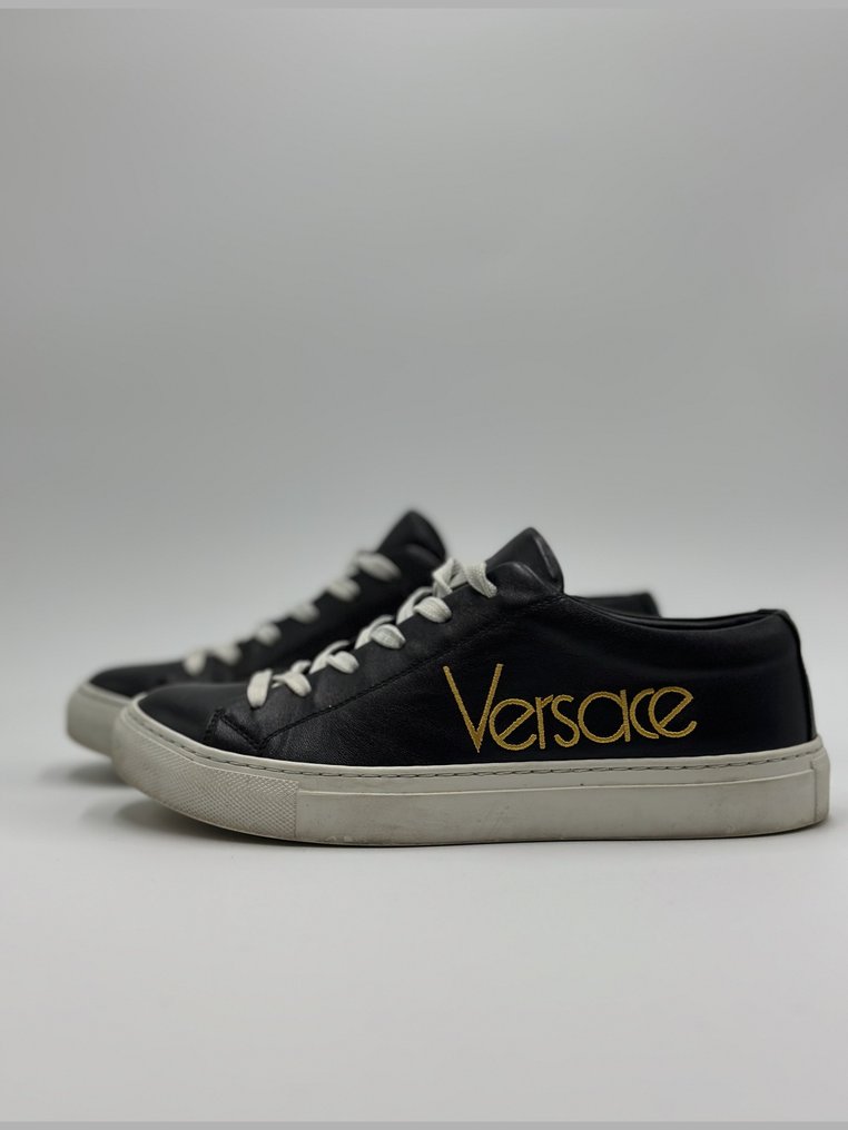 Versace - Versace Logo Sneakers - Ténis de cano baixo - Tamanho: EU 37 #4.3