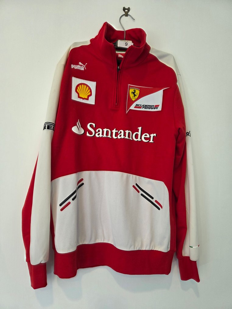 FELPA - Ferrari - Felpa Ferrari Puma metà zip tg. M #1.0