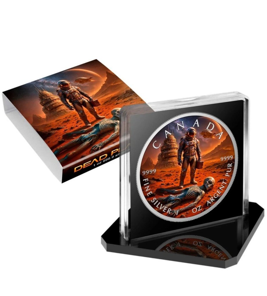 Καναδάς. 5 Dollars 2025 Dead Planet 1 oz  (.999) #1.0